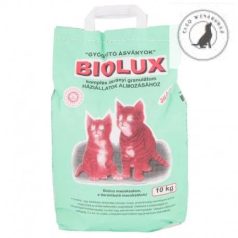 Biolux - zeolit alapú csomósodó macskaalom (10 kg)