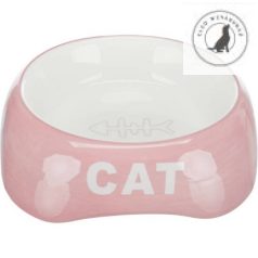   Trixie Ceramic Bowl - kerámia tál (vegyes színekben) macskák részére (0,2l /Ø13cm)