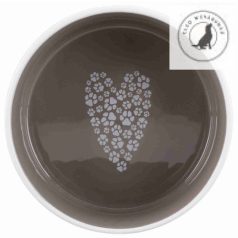   Trixie Pet's Home Ceramic Bowl - kerámia tál (mintás, fehér/tópszín) kutyák részére 3 féle méterben