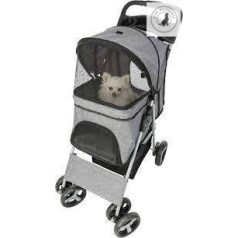   Trixie Buggy - kutyakocsi beteg,félénk vagy fiatal állatok részére (47x100x80cm)
