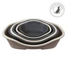 Trixie Plastic Bed Sleeper - műanyag (szürke) fekhely kutyák részére 6 méretben