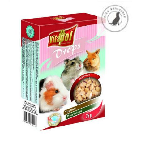 Vitapol Drops  - jutalomfalat rágcsálóknak (75g)