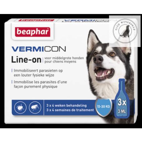 Beaphar Vermicon - Rácsepegtető oldat (Spot On) kutyák részére