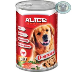 Alice Professional Dog konzerv (marha, 1240g)