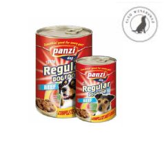Panzi Regular konzerv - kutyáknak (1240g) 3 féle ízben