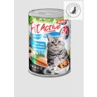 Fitactive konzerv Adult konzerv - Felnőtt macskák részére (24 x 415g) 2 féle ízben