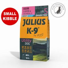   JULIUS K-9 UD5 Adult Utility Dog Hypoallergenic Lamb&Herbals (bárány&gyógynövény) 10kg - Gabonamentes száraztáp, felnőtt kutyák részére