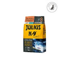   JULIUS K-9 UD8 Adult Utility Dog Hypoallergenic Salmon&Spinach (lazac&spenót) 10kg - Gabonamentes száraztáp, felnőtt kutyák részére