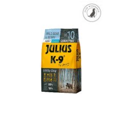   JULIUS K-9 UD10 Adult Utility Dog Hypoallergenic Wild boar&Berry (vaddisznó&bogyós gyümölcsök) 10kg - Gabonamentes száraztáp, felnőtt kutyák részére