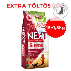   Panzi FitActive Next Hypoallergenic Five Reds Adult  (15 + 1,5 kg) TÚLTÖLTÖTT