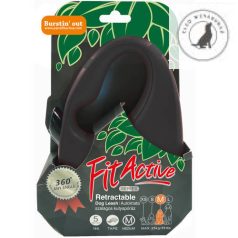   FitActive Retractable Dog Leash - automata szalagos póráz kutyák részére (M) 5 méter 3 féle színben