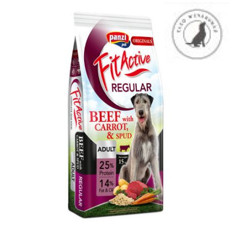 FitActive ORIGINALS 15kg REGULAR Beef with Carrots and Spud (marha, répa, burgonya)