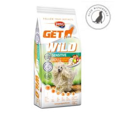   Panzi GetWild Adult Sensitive Turkey - Pulyka ízű száraztáp (csirke- és búzamentes, 15 kg)