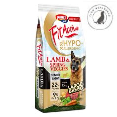   FitActive ORIGINALS 15kg SENIOR/LIGHT LARGE BREED HYPOALLERGENIC Lamb&Spring Veggies