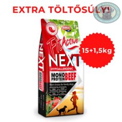   FitActiveNEXT Hypoallergenic MONO BEEF with cranberry (Marha-vörösáfonya, 15 + 1,5 kg)