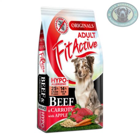 FitActive Wheatfree 12+1.2kg Adult Hypoallergenic BEEF
