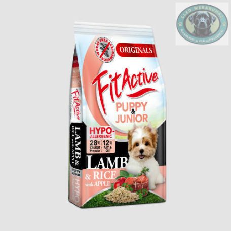 FitActive Wheatfree 12+1.2kg Puppy&Junior Hypoallergenic LAMB