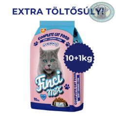   Finci-Mix Adult (baromfi,hal,marha) - Száraztáp felnőtt macskák részére (10+1kg)