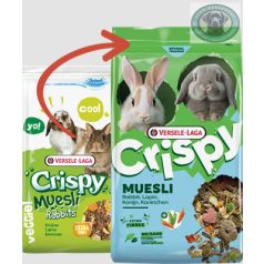   Versele-Laga Crispy Muesli Rabbits - Müzli eleség nyulak részére (20kg) 