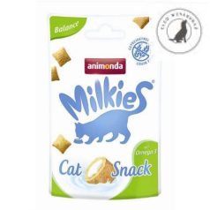   Animonda Milkies Balance (baromfi) töltött párnácska - jutalomfalat - Macskák részére 12 db/karton