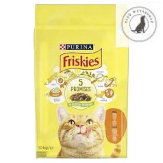   Friskies 5 Promises - szárazeledel felnőtt macskák részére (10kg) 2 féle ízben