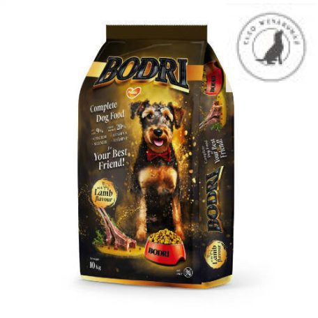 Bodri Adult bárányos száraztáp - Felnőtt kutyák részére (10+1kg)