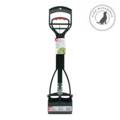   DogIt Clean Jawz Waste Scooper for Grass & Gravel - ürülék szedő lapát (fekete) kavicsos, füves talajhoz (64cm)