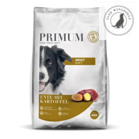 PRIMUM SOFT kacsa burgonyával félnedves eledel kutyáknak